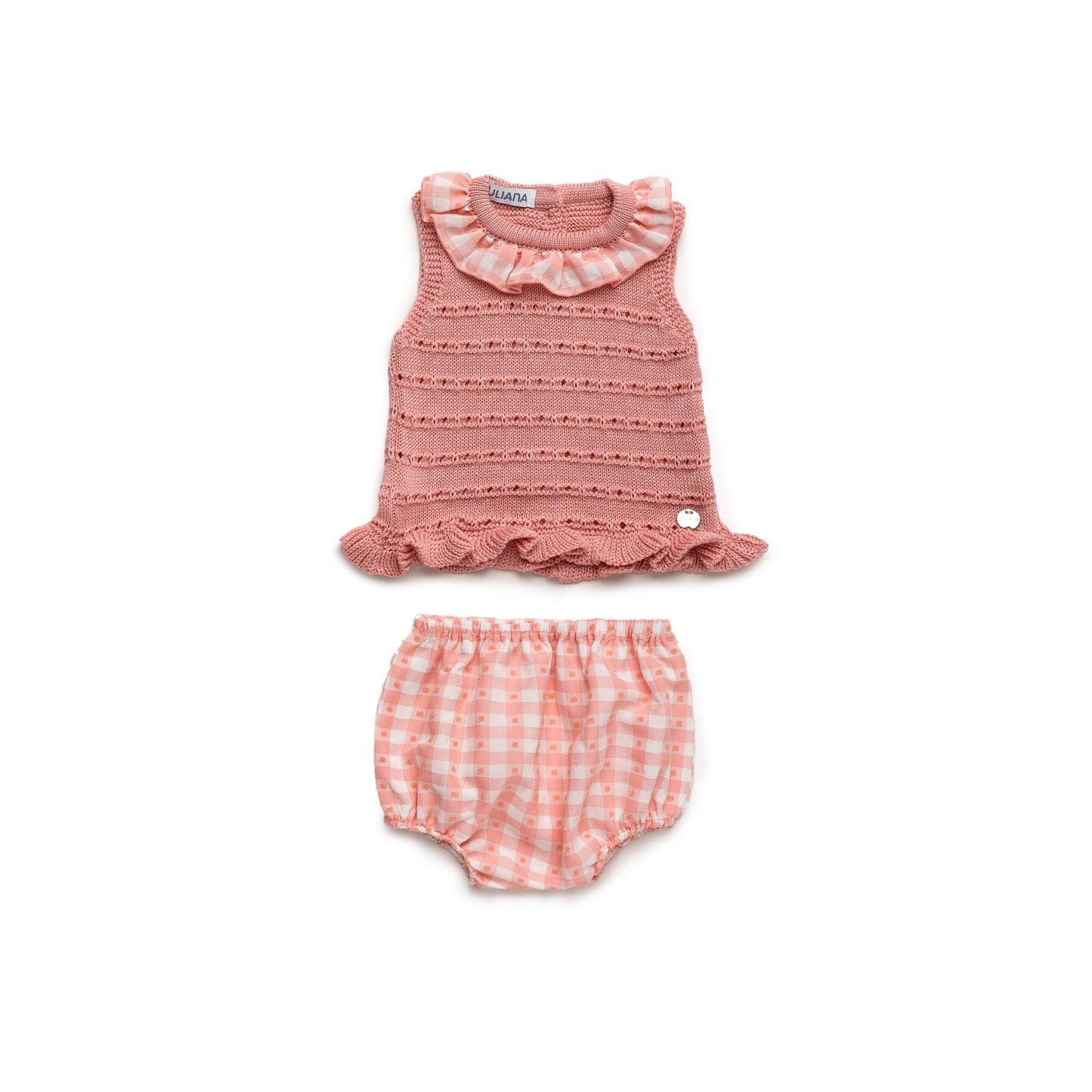 Conjunto braguita Cuadritos