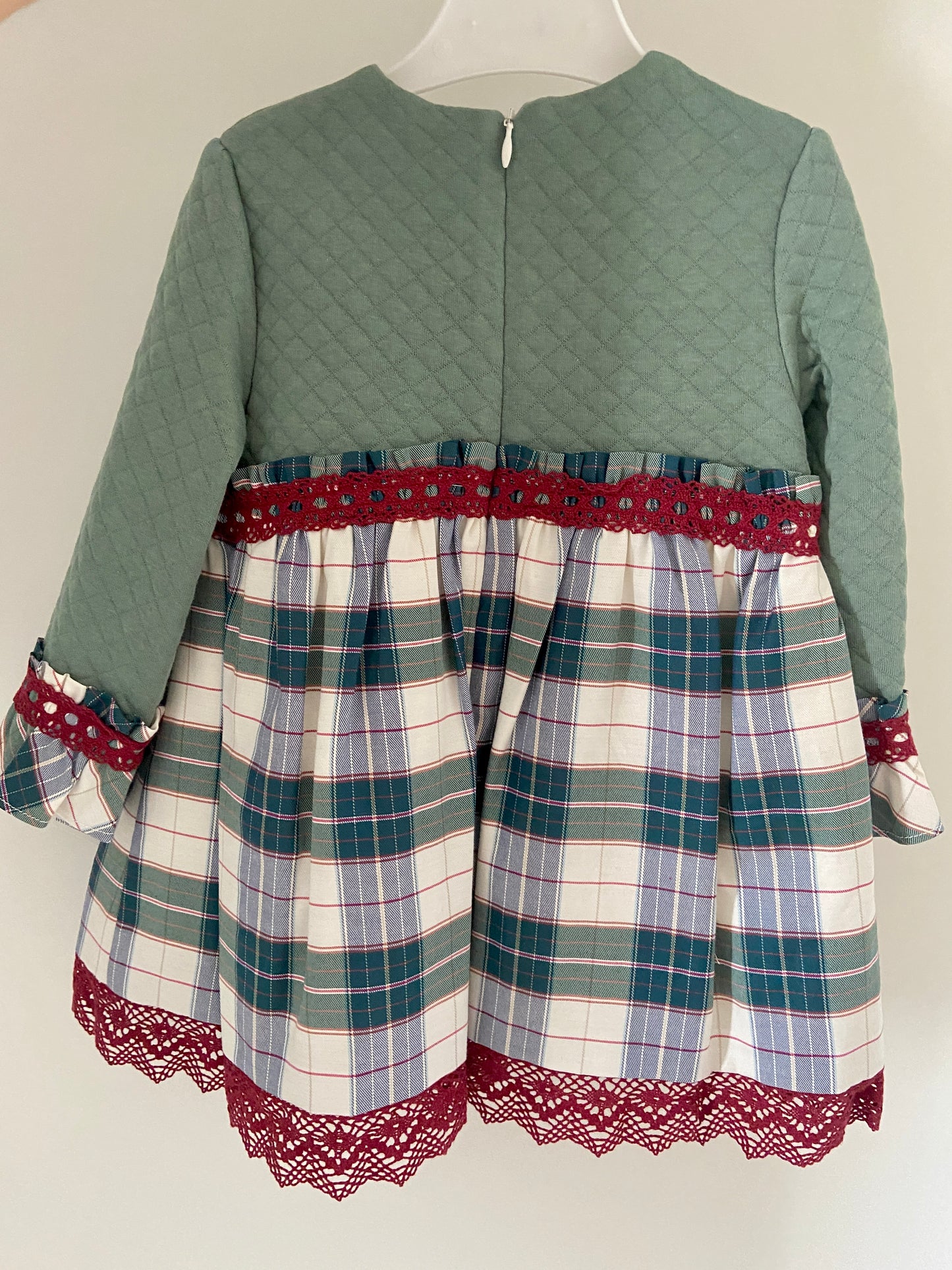 Vestido Tartán niña
